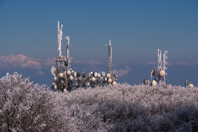 Fotografia, Ripetitori innevati